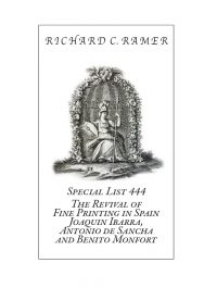 Richard c ramer the revival of fine printing in spain
