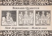Quaritch New Acquisitions March 2022