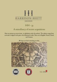 Harrison Hiett Rare Books HH 39 Recent Acquisitions 1