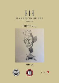 Harrison Hiett Rare Books FIRSTS Catalogue 1