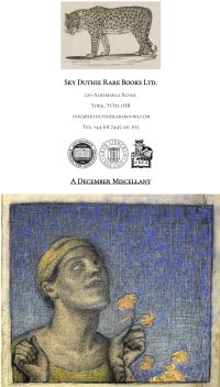 A December Miscellany Ex Libris 1