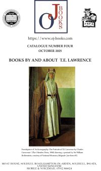 CATALOGUE No 4 final T E Lawrence 1