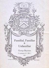 Preview image of Familial, Familiar & Unfamiliar