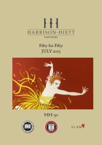 Harrison Hiett Rare Books HH 50 fifty for fifty 1