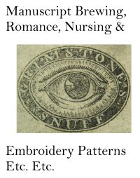 Manuscript Brewing Romance Nursing ETC 1