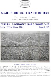 Marlborough Firsts Book Fair 2024 Catalogue 1