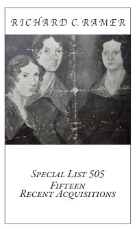 Preview image of Special List 505: Fifteen Recent Acquisitions