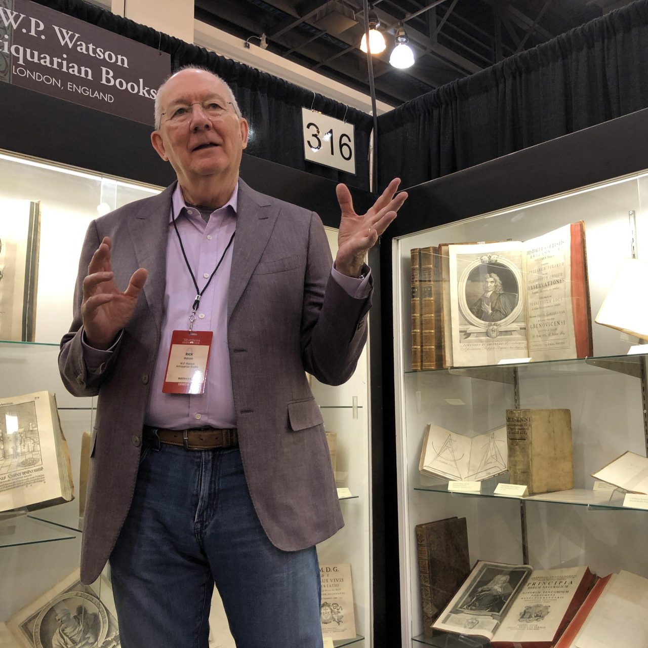 Rick Watson California International Antiquarian Book Fair 2020