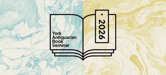 32389 ABA YABS York Antiquarian Book Seminar 2026 General Banner 1920 1200