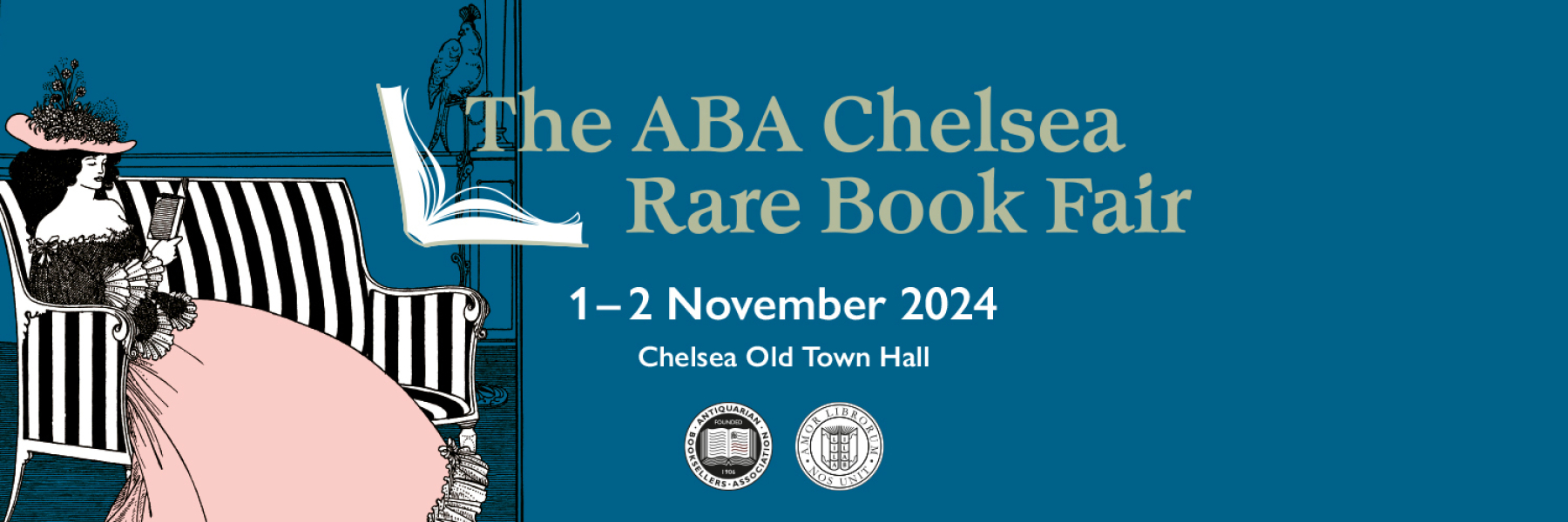 31508 ABA Chelsea Book Fair 2024 Twitter X Header FINAL